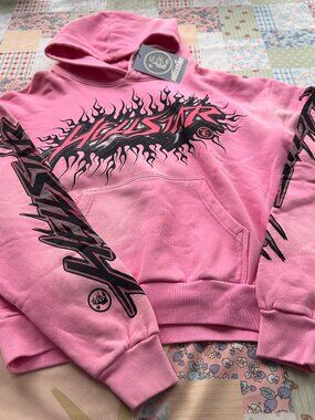 Hellstar Pink High Street Hoodie